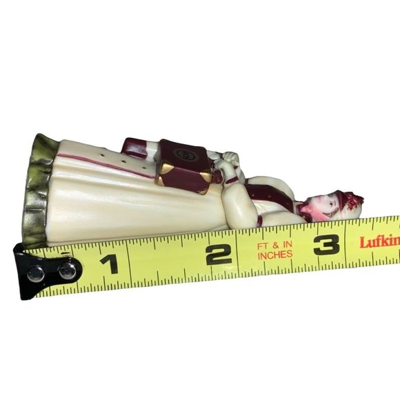 Avon Mrs. Albee 2006 Mini Figurine with Plastic Dome- 3.25 inches - Picture 4 of 9